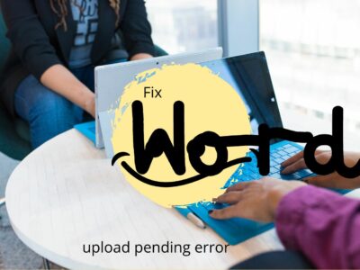 upload pending error