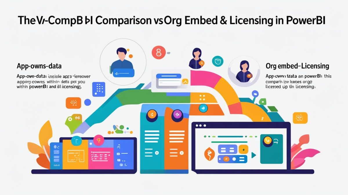 Power BI Embed Decision Helper: App-Owns-Data vs Org Embed & Licensing