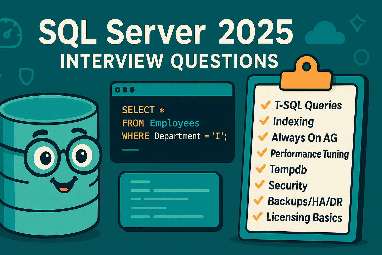 Master SQL Server 2025: Interactive Interview Quiz for Developers & DBAs