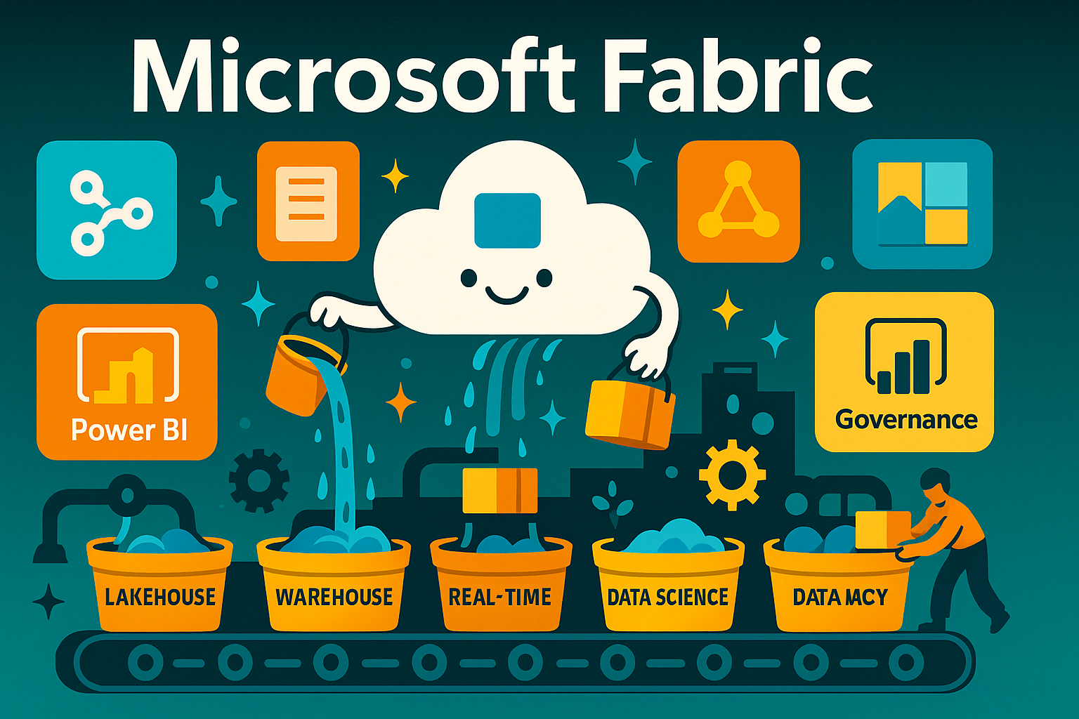 Microsoft Fabric Interview Questions & Answers (2025) - Interactive MCQ Quiz | GigXP.com