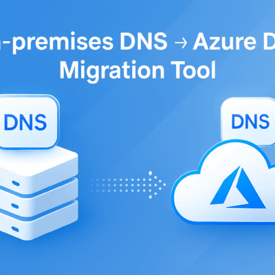 On‑premises DNS → Azure DNS Migration Tool