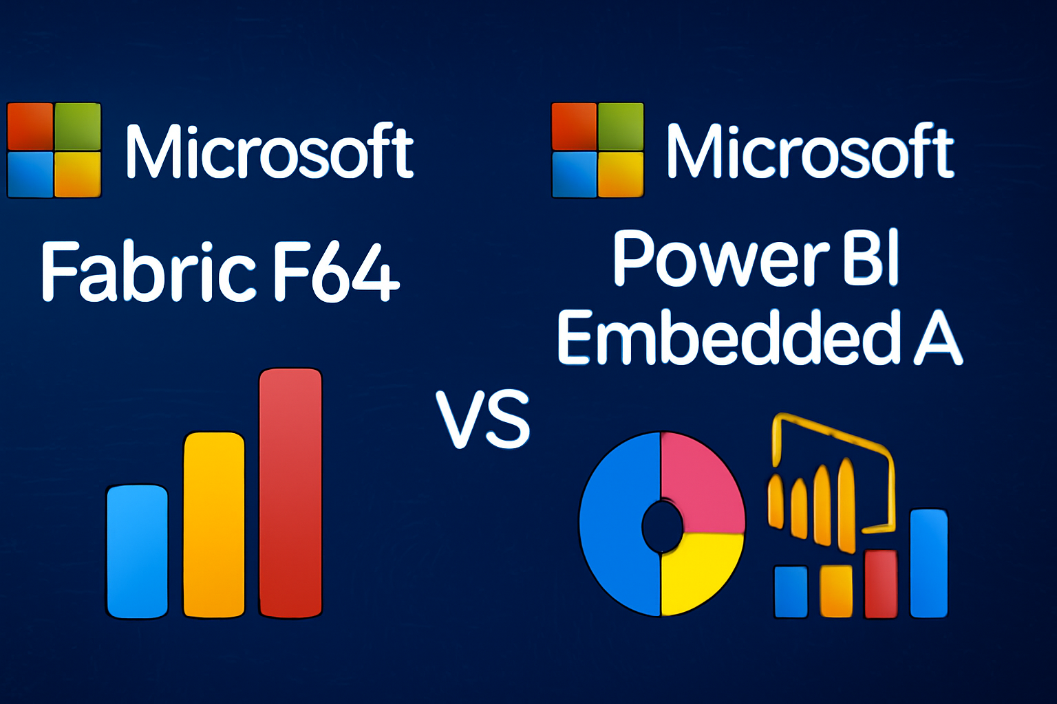 Microsoft Fabric F64 vs. Power BI Embedded A4: The 2025 Decision Guide