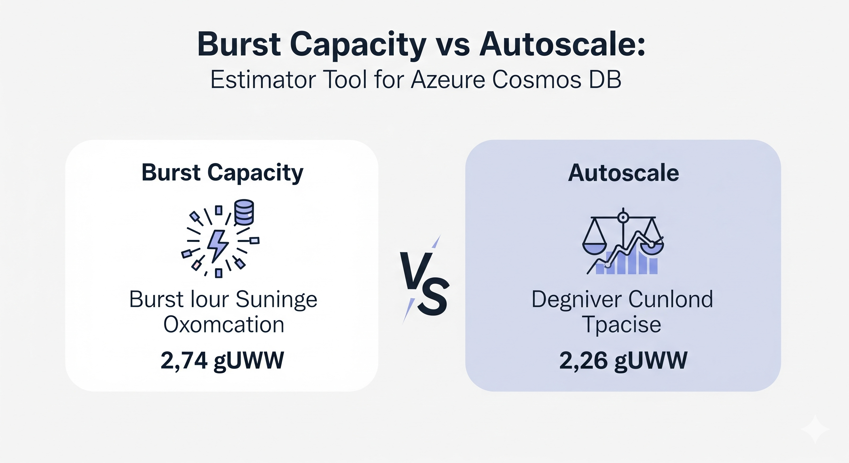 Burst Capacity vs Autoscale: Estimator Tool for Azure Cosmos DB