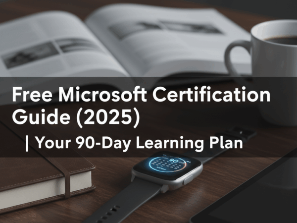Free Microsoft Certification Guide (2025) Your 90-Day Learning Plan