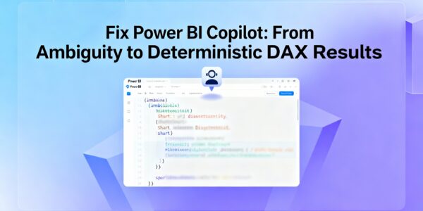 Fix Power BI Copilot From Ambiguity to Deterministic DAX Results