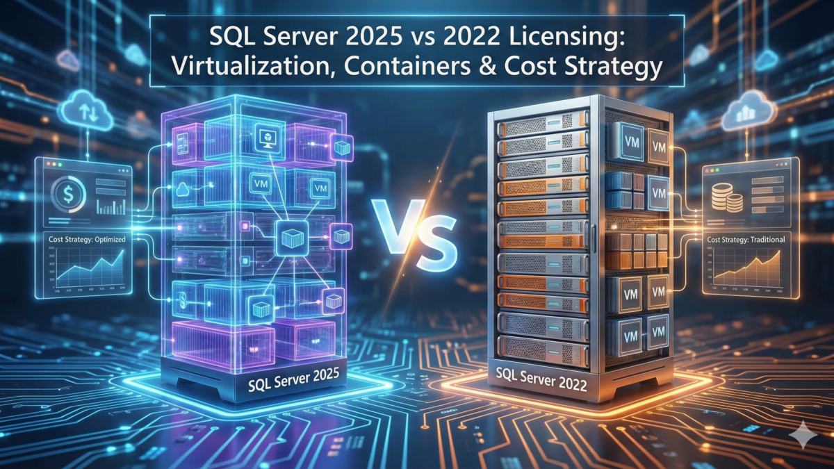 SQL Server 2025 vs 2022 Licensing Virtualization, Containers & Cost Strategy