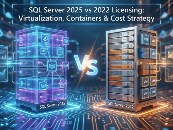 SQL Server 2025 vs 2022 Licensing Virtualization, Containers & Cost Strategy