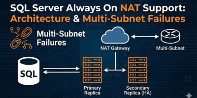 SQL Server Always On NAT Support Architecture & Multi-Subnet Failures