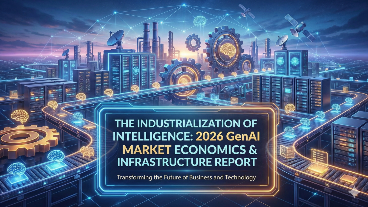 The Industrialization of Intelligence 2026 GenAI Market Economics & Infrastructure Report